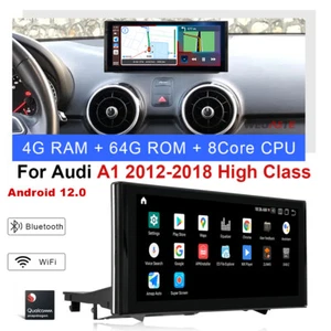 Android Car GPS Auto 10.25" Touch Screen Carplay For Audi A1 2012-18 High Class - Picture 1 of 12