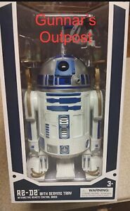 Disney R2-D2 Remote Control Interactive Droid with Serving Tray – Star Wars NIB