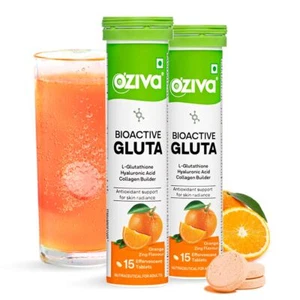 OZiva Bioaktive Glutathion Tabletten für strahlende Haut 30 Brausetabletten - Bild 1 von 5