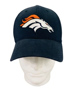 Baseballkappe Denver Broncos Logo marineblau Baumwolle verstellbar - Bild 1 von 6
