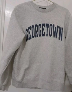 Brandy Melville Georgetown Sudadera Cuello Redondo Mujer Talla Única *Gris Vendedor del Reino Unido* - Imagen 1 de 6