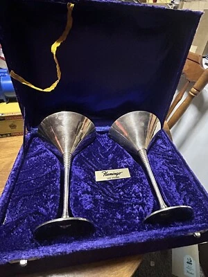 1960s Flamingo Casino Club Martini Glass Vintage Las Vegas NV Card Game Gambling Foto 1 de 4