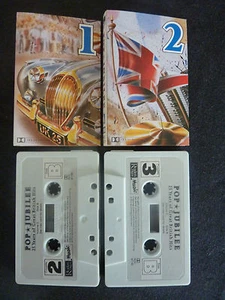 POP JUBILEE RARE DOUBLE CASSETTE TAPE! STATUS QUO ROXY MUSIC POLICE SMALL FACES - Picture 1 of 7