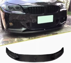 Carbon fiber Front Bumper Lips For bmw F10 F11 5 SERIES Factory M Sport 11-16 E - Picture 1 of 7
