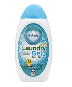 2×970ml Enrituals Laundry Gel Non Bio Soft Cotton Fragrance - Picture 1 of 1