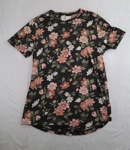 Abercrombie & Fitch Shirt Womens Medium Floral Tee Soft - Picture 1 of 7
