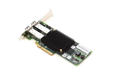 Adaptador de red IBM LPE12002 doble puerto 8 GbE SFP PCIe con 8 GB SFP FRU P/N: 42D0500 Foto 1 de 4