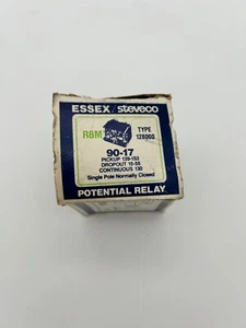 Steveco Essex 90-17 Potential Relay RBM TYPE 128000 AS-IS see description - Picture 1 of 4