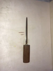 Lockheed Martin Wooden Handle Gold Letter Opener Vintage - Picture 1 of 12