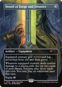 Magic The Gathering Sword of Forge and Frontier Magic Spotlight Borderless - Promoción: General - Imagen 1 de 1