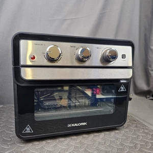 Kalorik Friggitrice ad Aria e Mini Forno 22L 4in1 Funzioni 1700w AFO2000 con Vassoi Nero - Foto 1 di 16