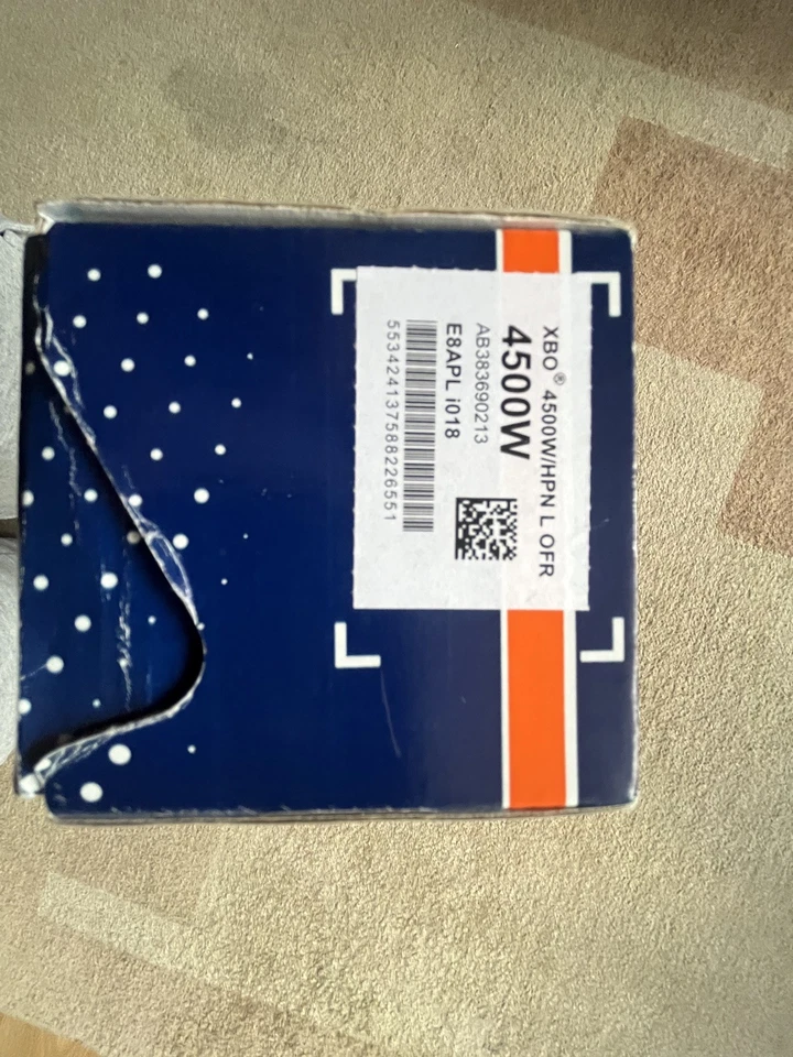 Xenon Short-Arc Cinema Lamp for NEC Projectors - Replaces Osram XBO 4500W/HPN L - Image 1 of 4