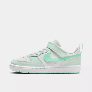 Nike Court Borough Low Recraft GS White/Mint Foam-Barley Green Size 10.5 New - Picture 1 of 6