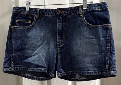 Pantalones cortos Pepe Jeans vintage para mujer con apliques de logotipo bordado talla 36 Foto 1 de 4