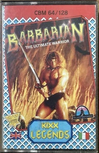 Barbarian / C64 Commodore 64 Datasette / Palace Software / Getestet 💾✅ - Bild 1 von 14