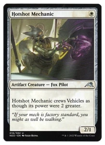 Magic The Gathering Hotshot Mechanic | #16 Kamigawa: Neon Dynasty | Inglés - Imagen 1 de 2