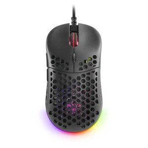 MARSGAMING Mars Gaming MM55 Black, RGB Chroma Gaming Mouse, Ultra-lightweight 55 - Photo 1/6