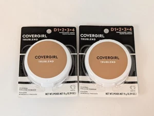 CoverGirl Trublend Mineral gepresster Puder durchscheinend Tawny D1-2-3-4 (2er Pack) - Bild 1 von 7