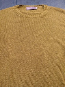 Silk Linen Crewneck Sweater Ralph Lauren Purple Label - Picture 1 of 4