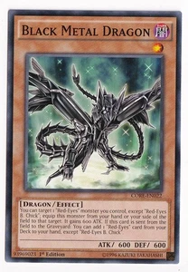 Clash of Rebellions #CORE-EN022 Black Metal Dragon - Picture 1 of 2