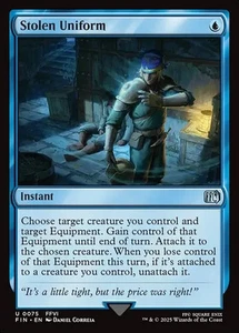 4x Gestohlene Uniform Final Fantasy Regular FIN MTG Magic the Gathering Kostenloser Versand - Bild 1 von 1