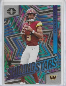 2024 NFL Panini Illusions Jayden Daniels #3 Shining Stars RC Commanders - Imagen 1 de 2