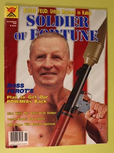 Soldier of Fortune Magazine November 1992 Ross Perot Kabul Spetsnaz F/VF - Picture 1 of 9