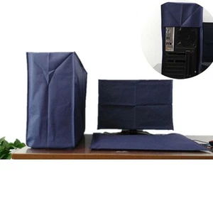 3PCS Nonwovens Desktop Computer Dust Cover Computer Protective Cover Computer - Bild 1 von 17