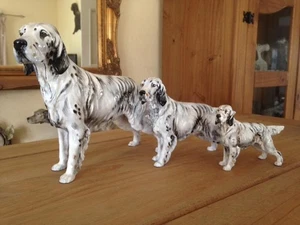 ROYAL DOULTON ENGLISH SETTER HN 1049 needs restoring - Picture 1 of 4