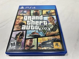 Grand Theft Auto GTA V - Sony Playstation 4 komplett mit Handbuch und Karte - neuwertig - Bild 1 von 4