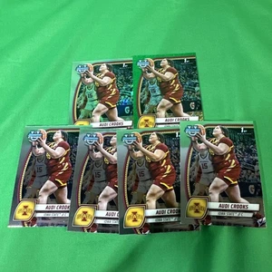 Audi Crooks Bowman 1st Lot Refractor Green Shimmer Base Chrome U Rookie Lot - Picture 1 of 7