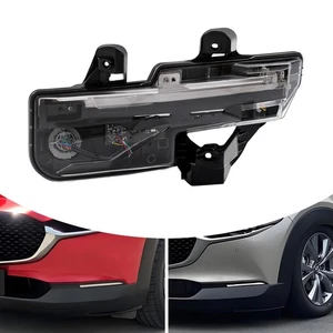 LED Fog Light Assembly Left & Driver Side Fog Lamp Fit For Mazda CX30 2020-2023 - Picture 1 of 12