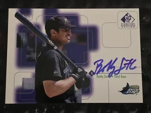 1999 SP Signature Edition Bobby Smith On Card Autograph Tampa Bay Devil Rays - Picture 1 of 10