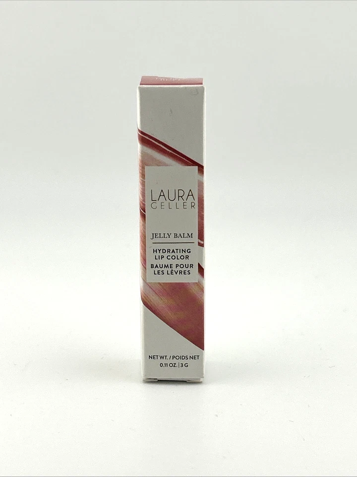 Laura Geller Jelly Balm Hydrating Lipstick Jammin’ SWATCHED