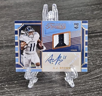 A.J. Panini Chronicles Timeless Tresures RPA Gold/25 Titans Eagles MARROM 2019 - Imagem 1 de 3