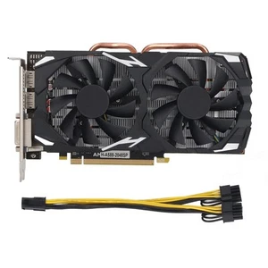 RX580 8GB GDDR5 256BIT RX580 Game Graphics Card 8GB GDDR5 256BIT Low Noise De CB - Afbeelding 1 van 22