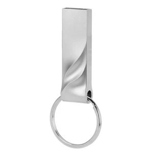 U Disk Silver Water Pattern Mini Metal Portable USB 2.0 Flash Drive Computer FY - Afbeelding 1 van 20