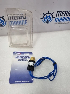 Supco H20PSM Low Pressure Control Switch Automatic Reset SLP2045 - Image 1 of 4