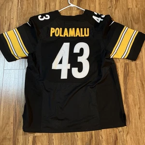 Pittsburgh Steelers #43 Troy Polamalu Reebok NFL Nike Trikot Herren 48 EUC NEU - Bild 1 von 8