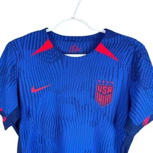 NEW Nike Dri Fit ADV USWNT 2023 USA Match Away Soccer Jersey Womens M Blue $170 - Picture 1 of 8
