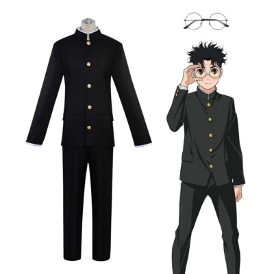DAN DA DAN Takakura Ken Mens Uniform Cosplay Costume Halloween Carnival Party - Image 1 of 4