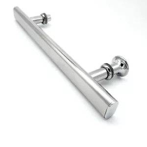 Shower Door Handle Hardware Home Parts Replacement Silver Stainless Steel - Picture 1 of 16