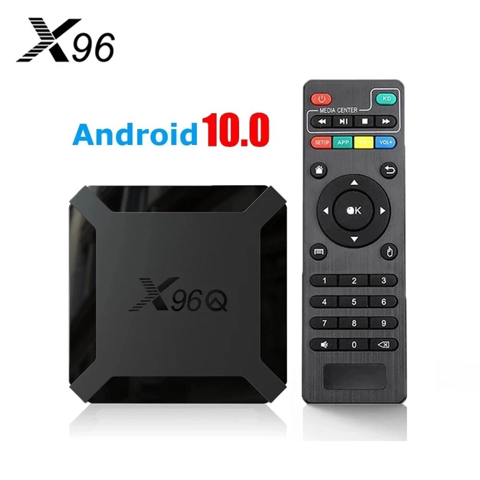 Boitier box smart TV X96Q Android  wifi 4K ultra HD 1Go/8Go  - Photo 1/4