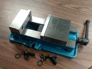 6" ANG-DOWN-LOCK  MILLING MACHINE VISE without swivel base #850-006-NEW - Picture 1 of 5