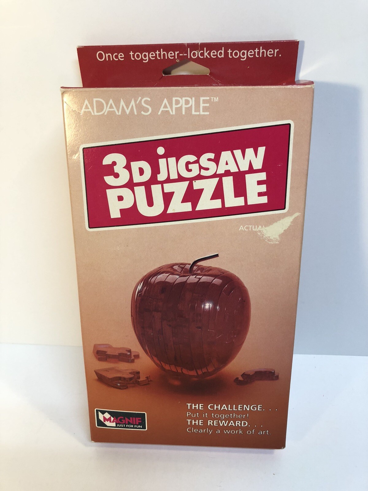Apple - 3D Jigsaw Puzzle - 48 Pieces 