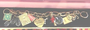 VINTAGE 2006 JUICY COUTURE PREFIXED GRADUATION CHARM BRACELET HTF - Picture 1 of 4