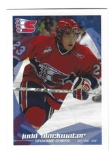 2007-08 Spokane Chiefs (WHL) Judd Blackwater (Heilbronner Falken) 