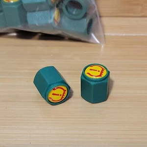 50 pcs TPMS VALVE STEM CAPS GREEN - Bild 1 von 3