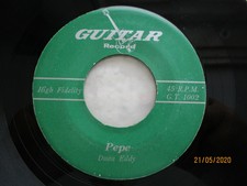 DUANE EDDY - Pepe / Ring of Fire - Rare THAILAND JUKEBOX 45 RPM 