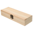 Operitacx Bleistiftbox Holz Rechteckig DIY Pinsel Aufbewahrungsbox